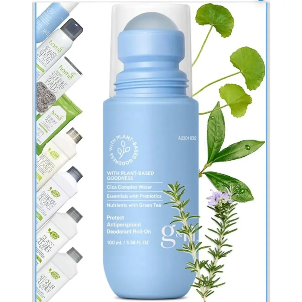 G H Protect Antiperspirant Deodorant All-Skin-Type Roll-On 3.38 fl.oz  Fresh Dry